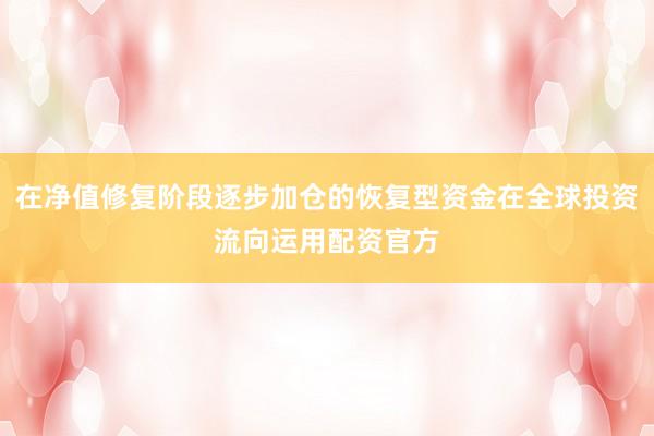 在净值修复阶段逐步加仓的恢复型资金在全球投资流向运用配资官方